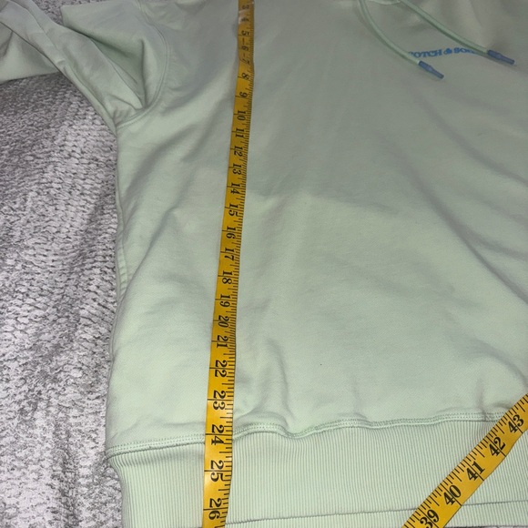 Scotch & Soda unisex mint green hoodie - Picture 9 of 10
